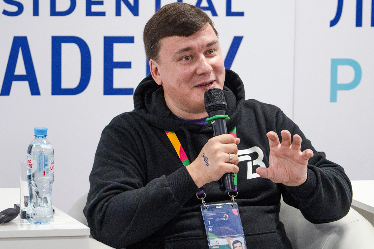 Deputy Head of Rossotrudnichestvo Dmitry Polikanov. Photo: Vladimir Neskoromny / RGS press service