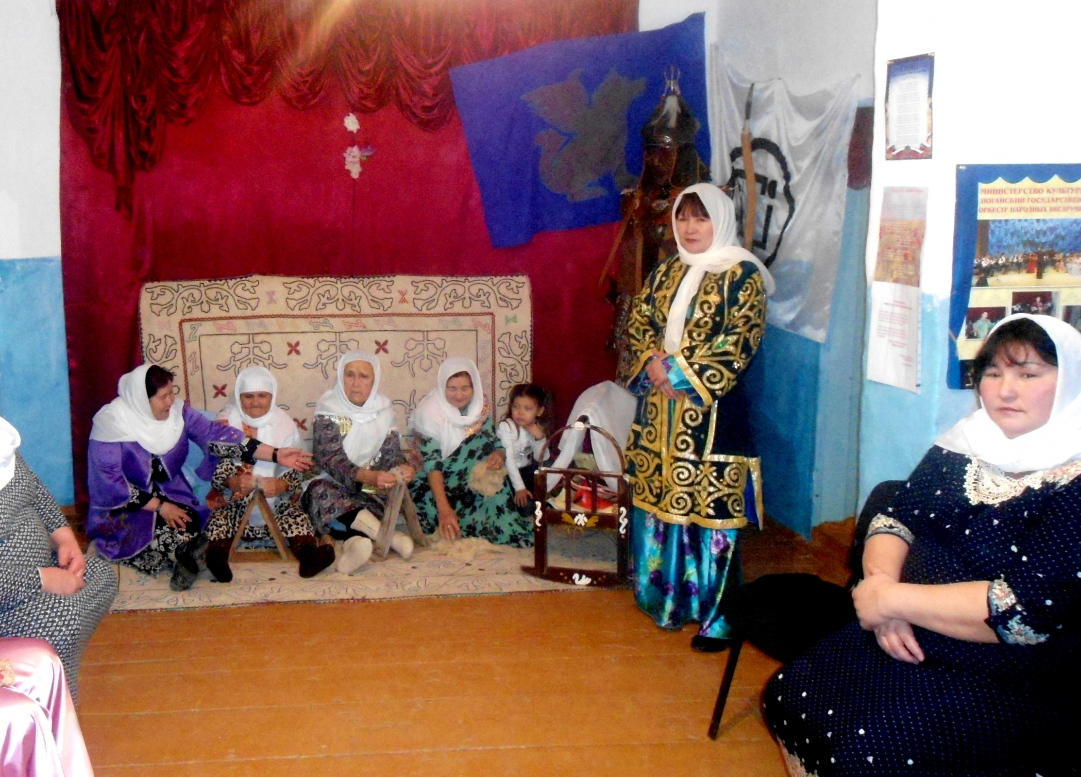 В этнографическом доме-музее ногайцев