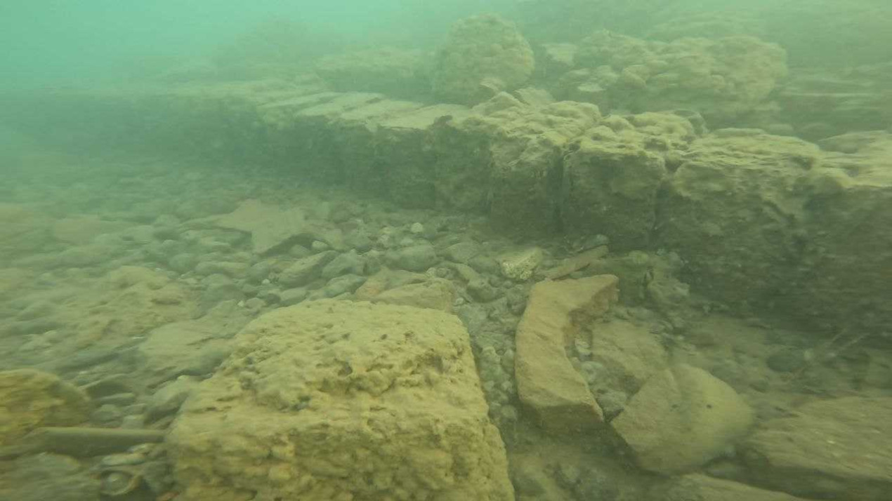 Подводные археологические находки. Фото участников экспедиции