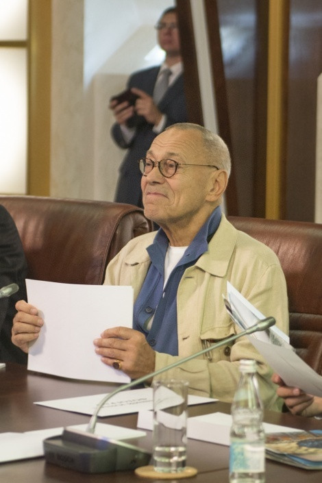 Film director Andrey Konchalovsky. Photo by the press service of the Society