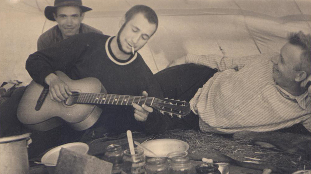 Хребет Черского, Индигирка, 1957 год. Фото: из личного архива Ю.П.Баденкова