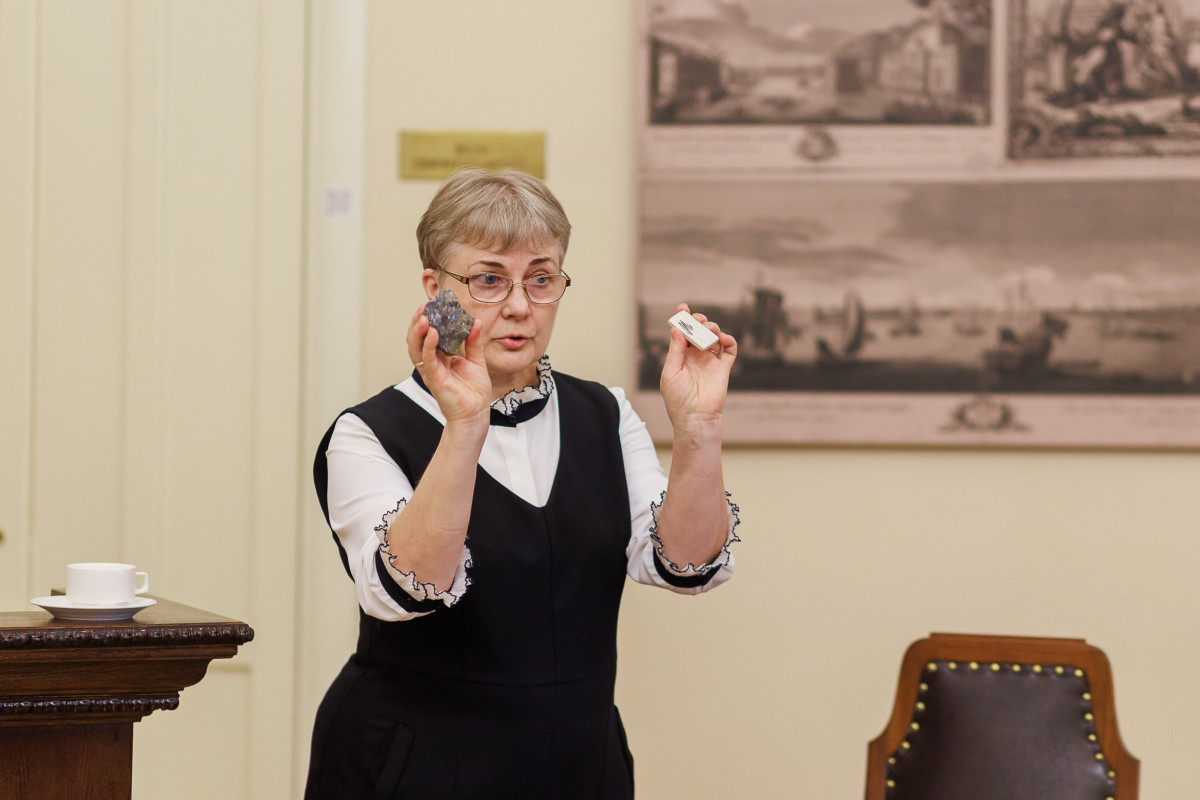 С.О. Рыжкова, заместитель директора Горного музея по научно–образовательной деятельности Санкт-Петербургского горного университета императрицы ЕкатериныII. Фото: Ольга Семенова