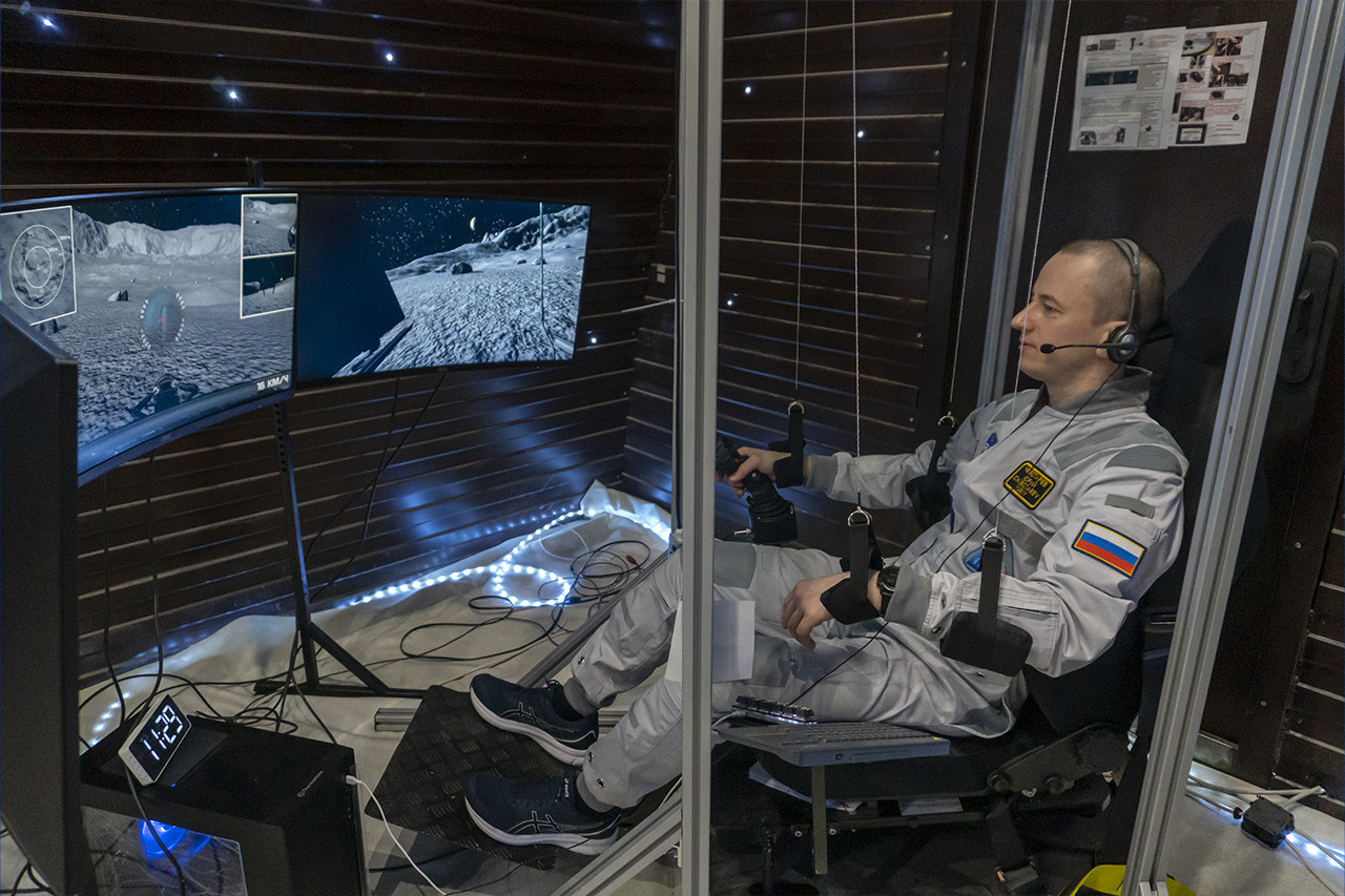 Проект SIRIUS. Имитация высадки. Фото: sirius.imbp.ru