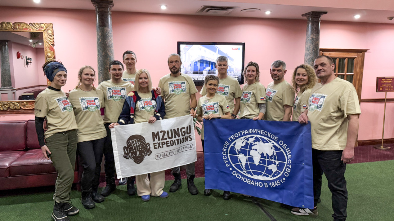 Members of the expedition. Photo: Mzungu Expeditions