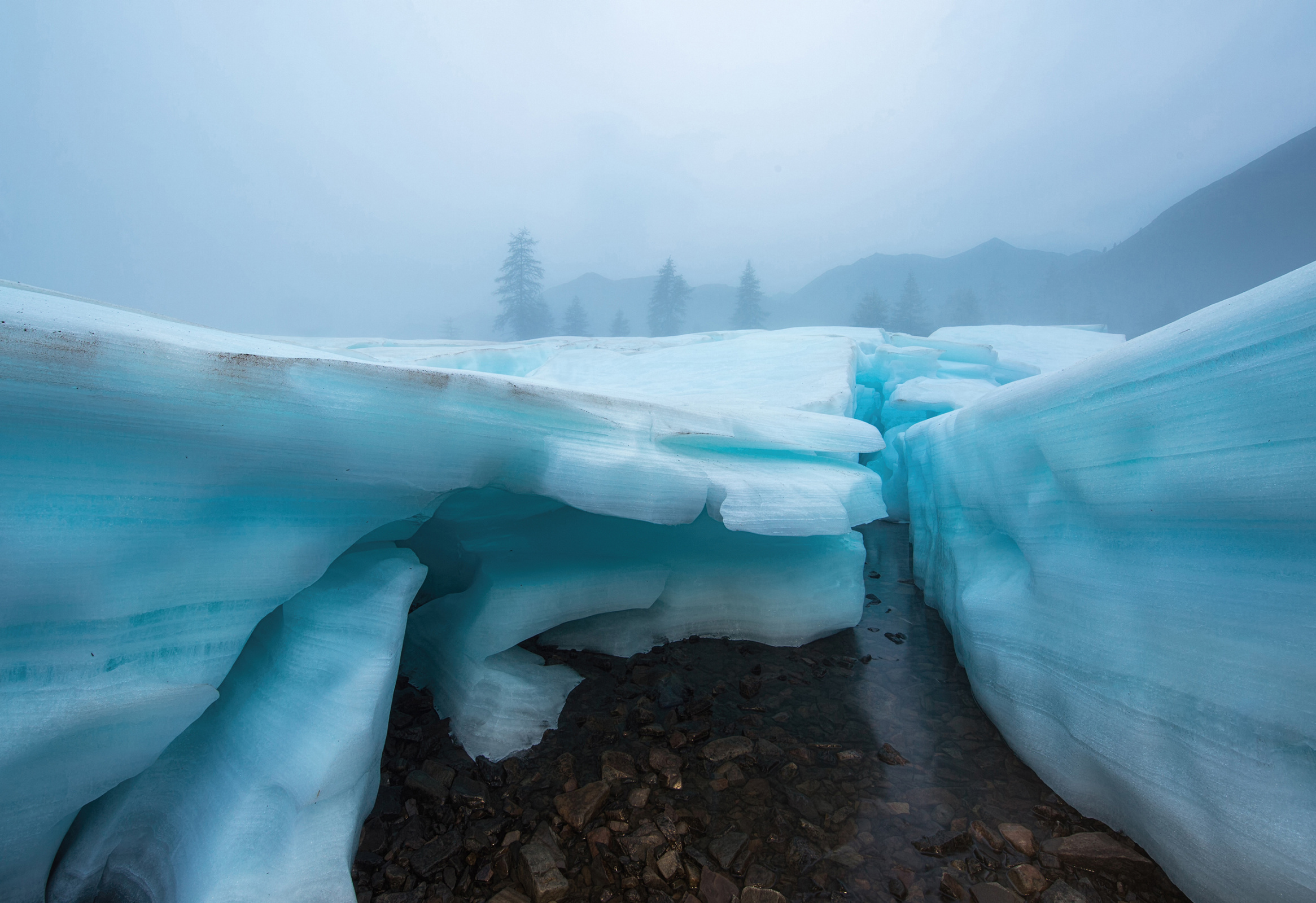 Ледники Сунтар-Хаяты. Фото: Павел Глушков, участник фотоконкурса РГО 