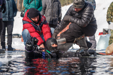 Photo is provided by participants of the expedition