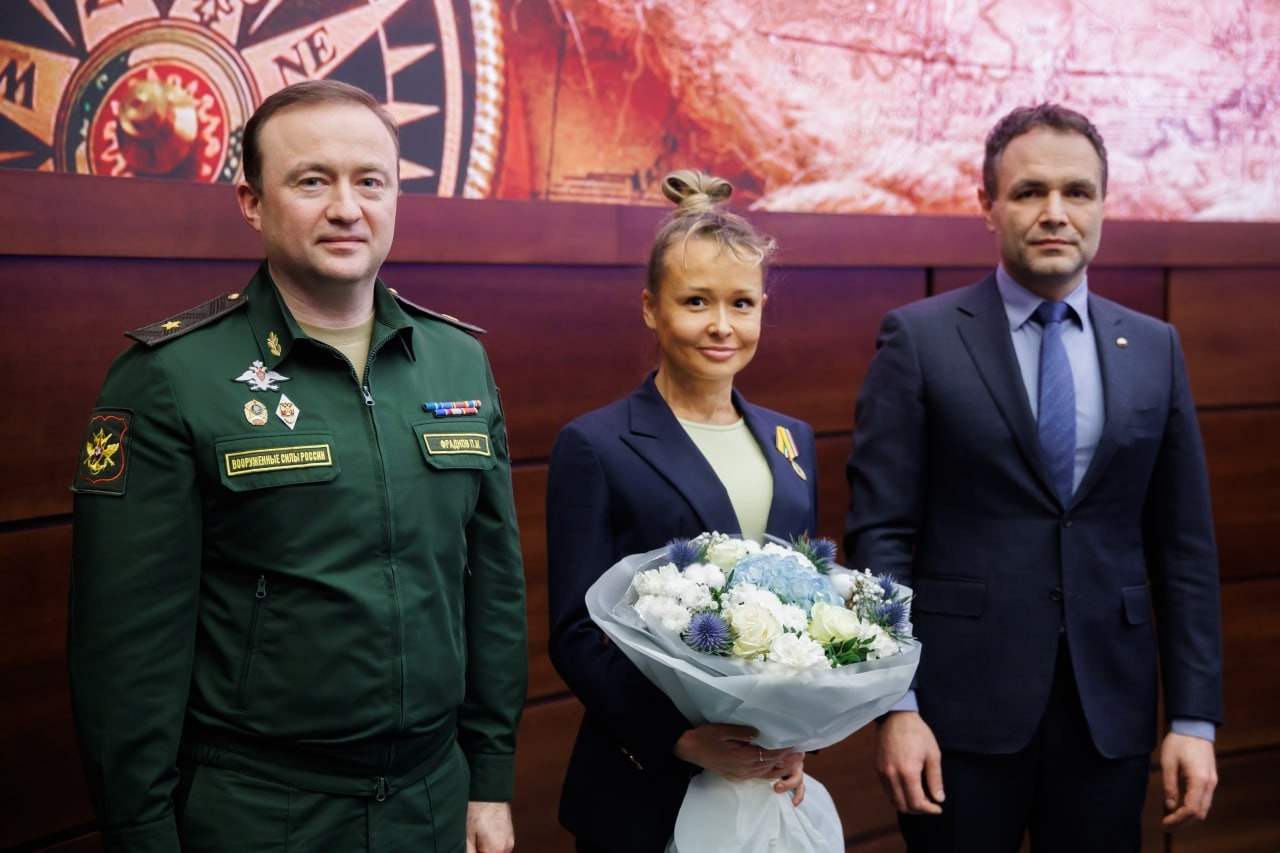At a meeting of the Coordination Center for the Promotion and Implementation of RGS projects in the Armed Forces of the Russian Federation. Photo: Russian Ministry of Defense