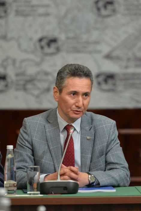 Executive Director of the Russian Geographical Society branch in the Republic of Sakha (Yakutia) Dmitry Solovyov. Photo by the press service of the Society.