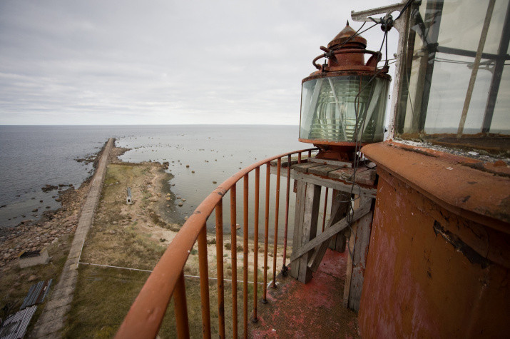 Вид с маяка острова Сескар. Фото: Андрей Стрельников