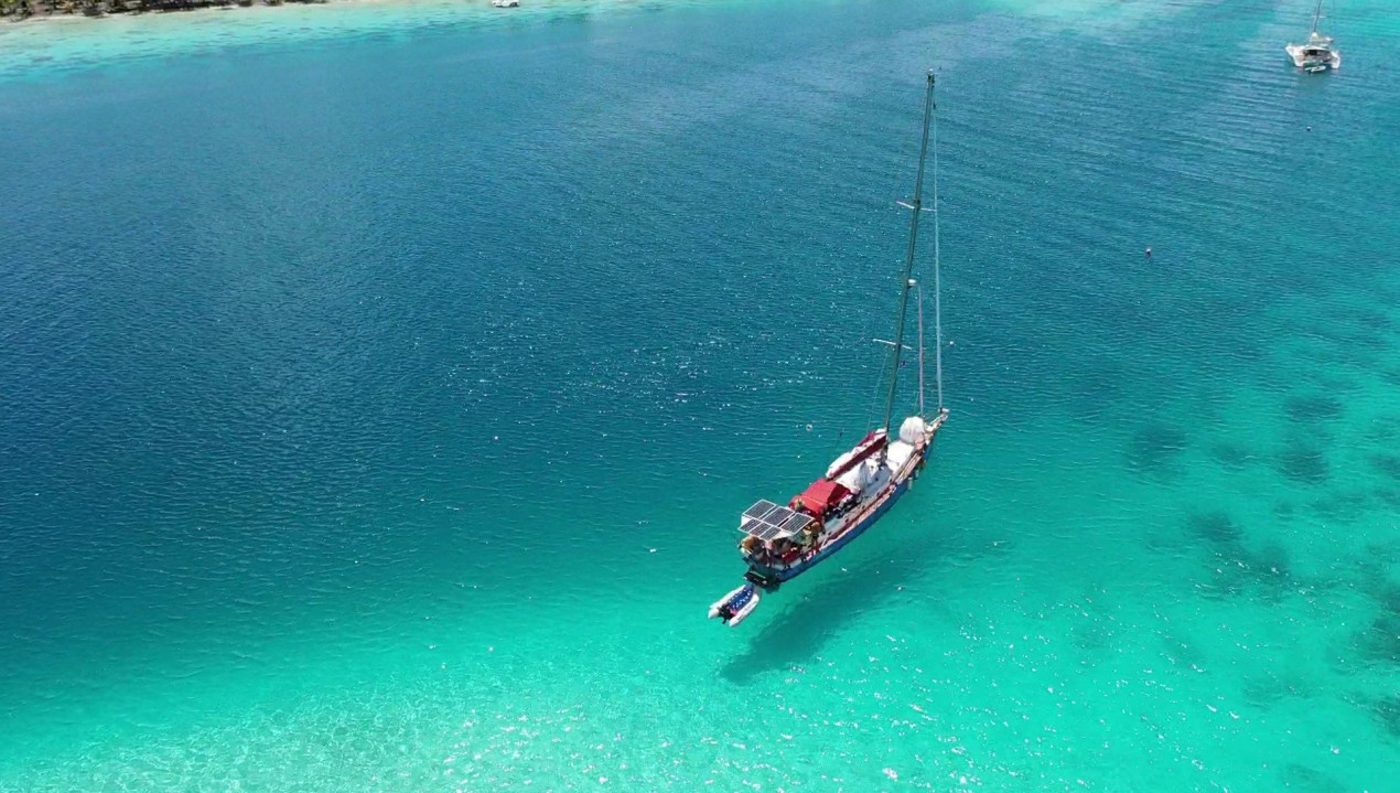 The “Elizaveta” sailing. Photos of the expedition participants