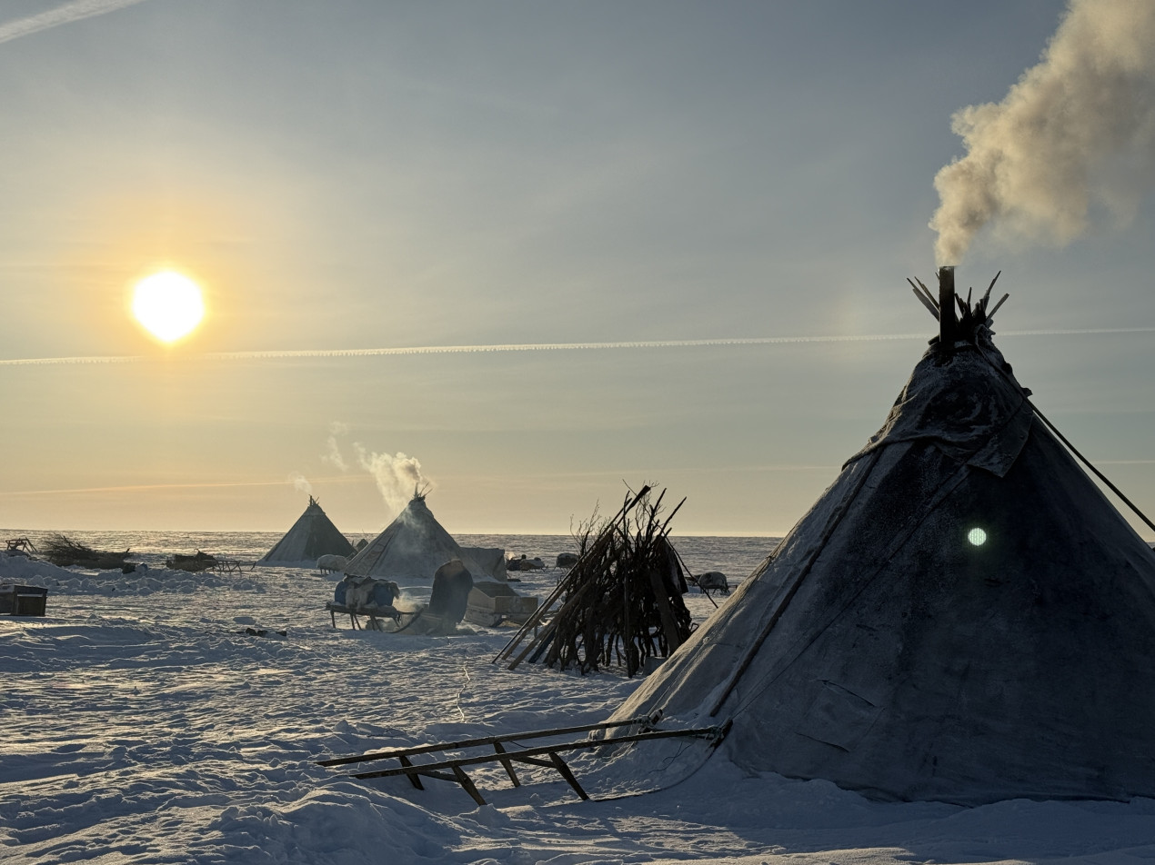 In the vastness of the Arctic tundra. Photo: Mzungu Expeditions
