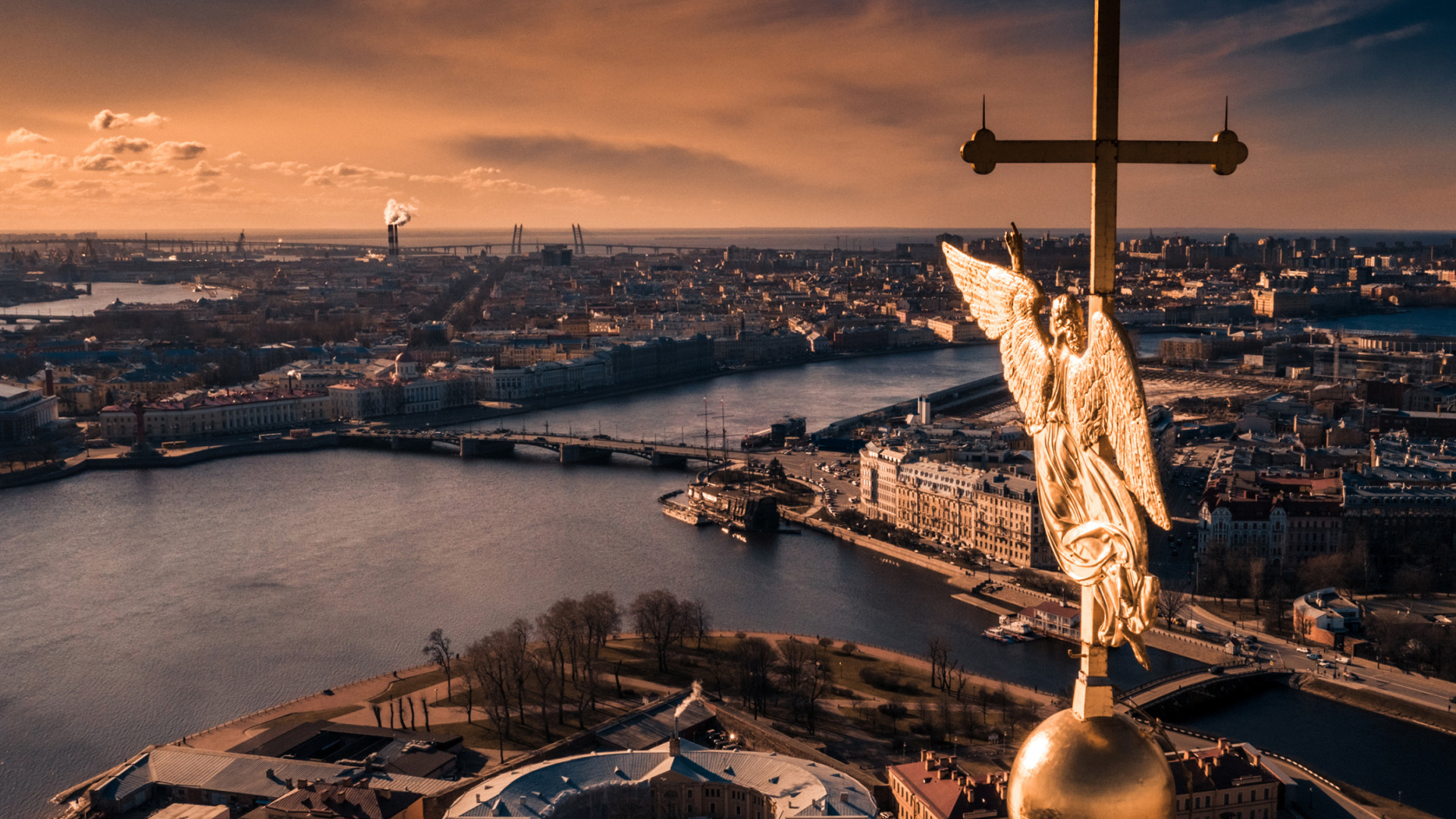 Ангел Санкт-Петербурга. Фото: Алексей Никитин, участник конкурса РГО