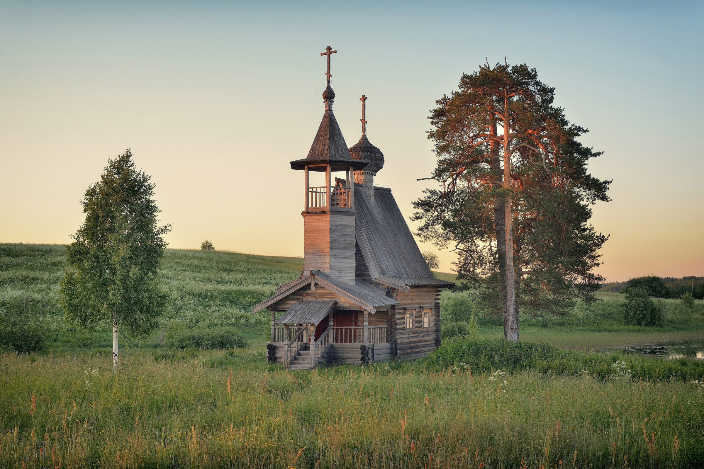 Часовня в Глазово. Фото: Михаил Прохоров, участник фотоконкурса РГО «Самая красивая страна»