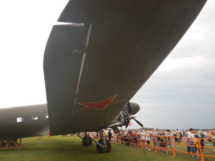 The “Douglas” was specially painted for the air show. Photo: Aleksandr Matveev