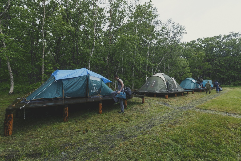 Студенческий палаточный лагерь 