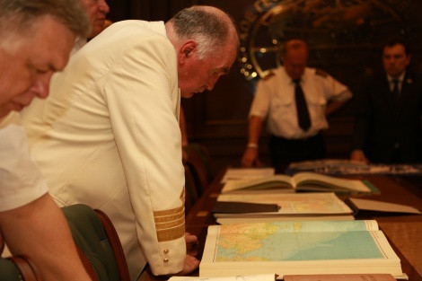 Excursion to the library of the Russian Geographical Society