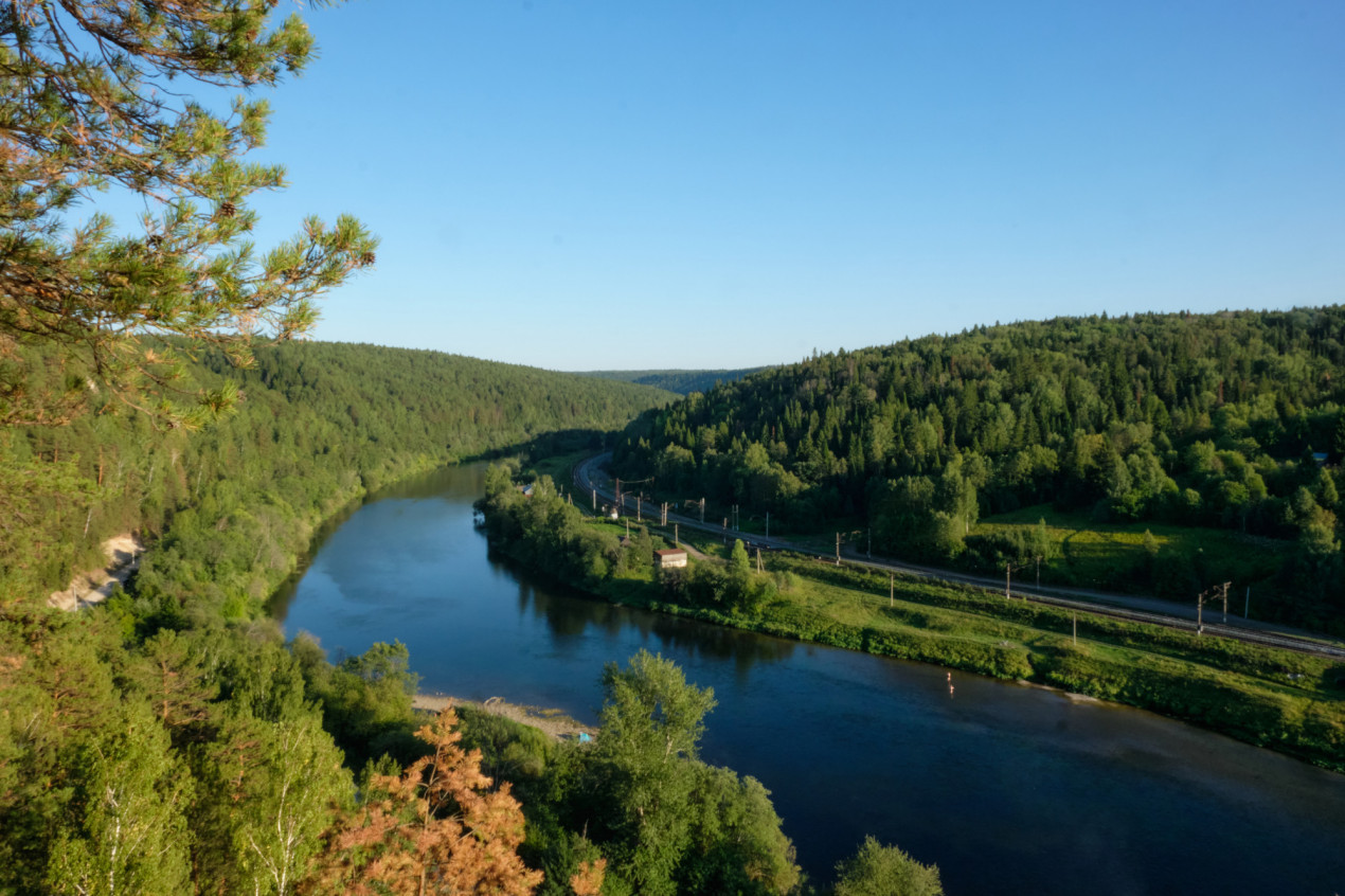 Вид на Каму в районе Перми. Фото: Григорий Рожков, участник конкурса РГО 