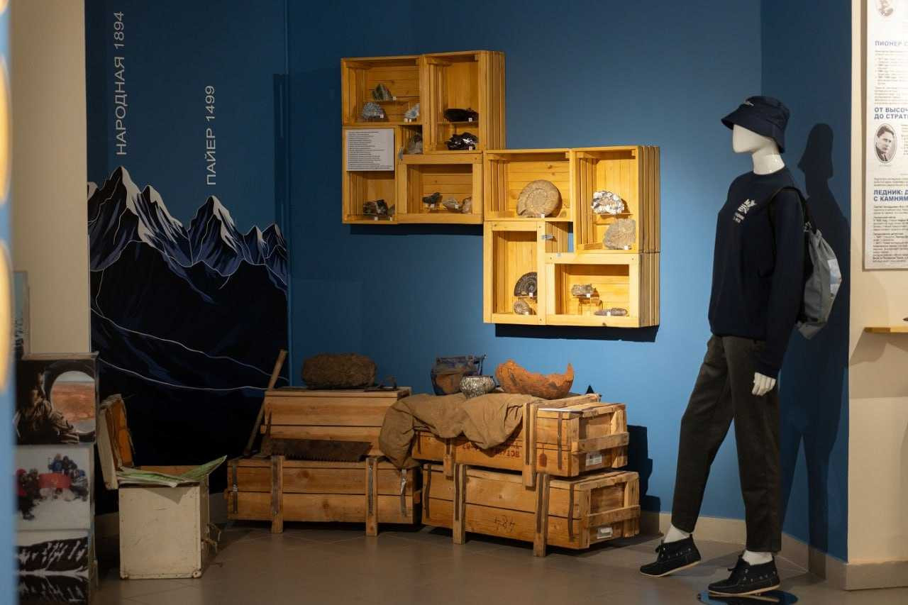 Фрагменты экспозиции. Фото: Антон Шипунов / пресс-служба Музея геологии, нефти и газа