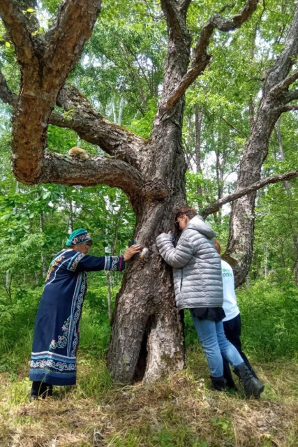 Встреча с родовым деревом. Фото из личного архива Андрея Бельды