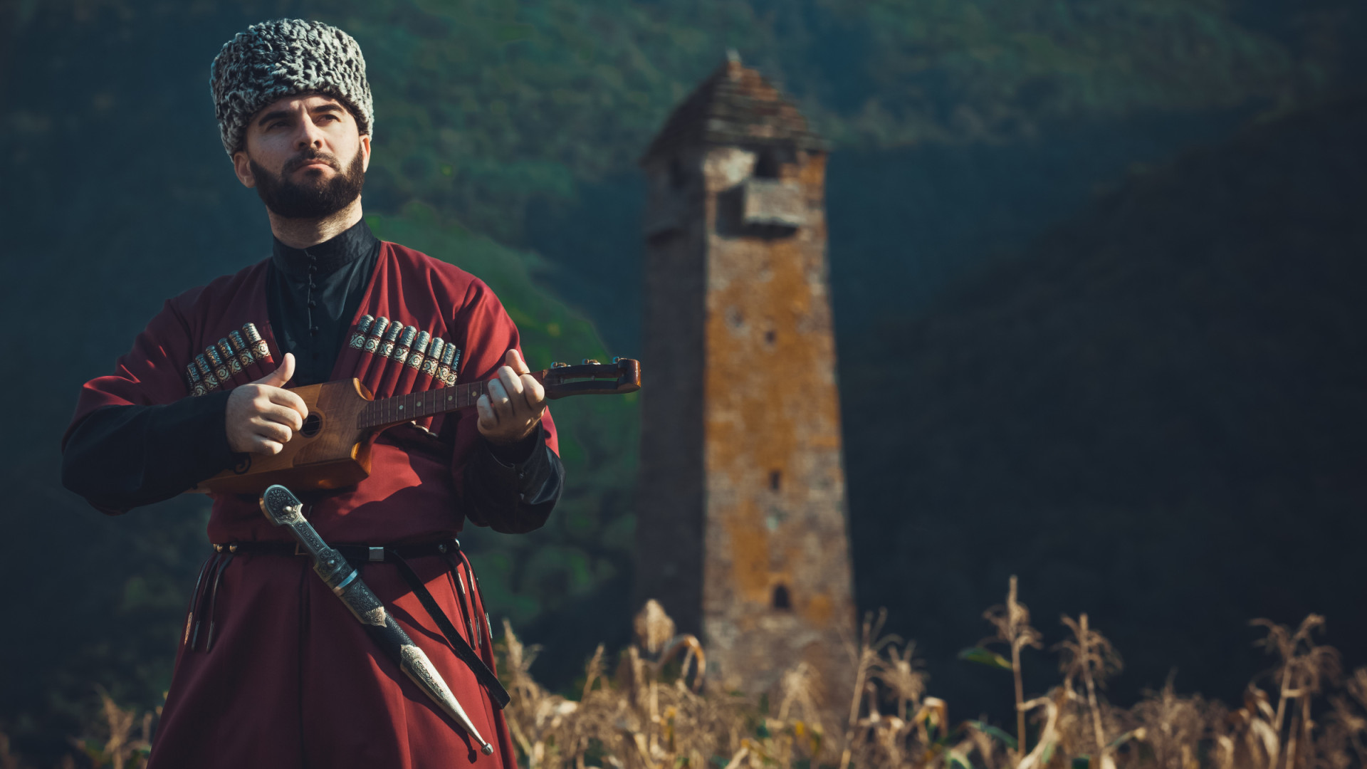 Портрет чеченца. Фото: Абдуллах Берсаев