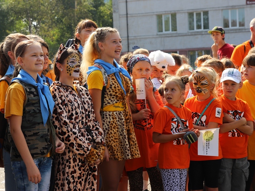 Участники фестиваля в Славянке, ФГБУ ''Земля леопарда''