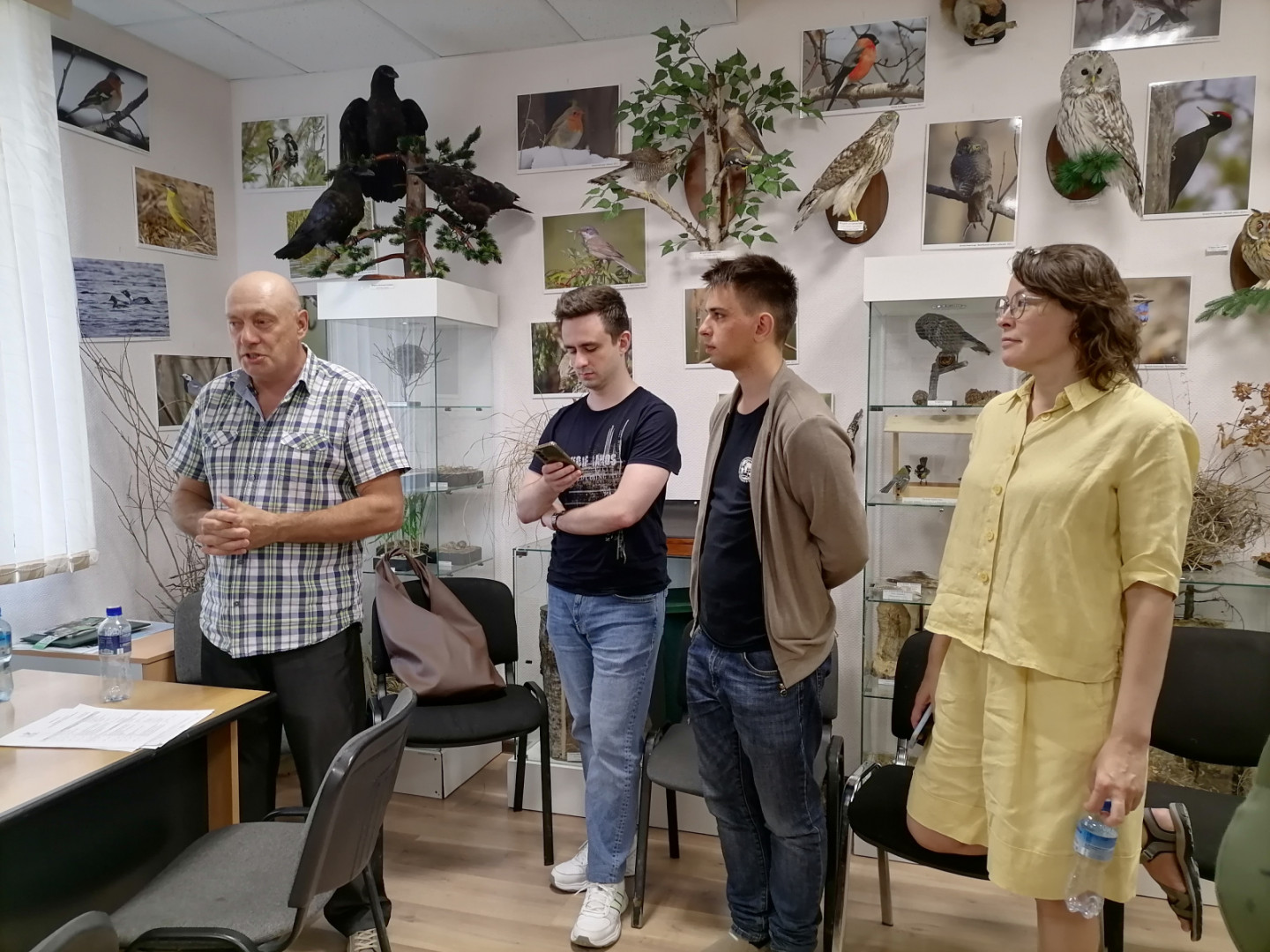 Участники смены проекта «Заповедное дело РГО» в Ханты-Мансийске. Фото: Мария Сушина