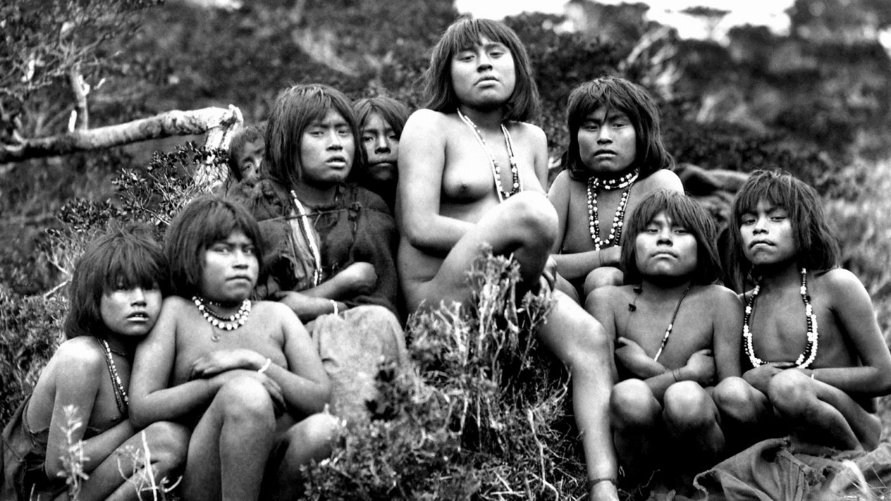 Индейцы ямана – аборигены Огненной земли, которую Ионин подробно описывает