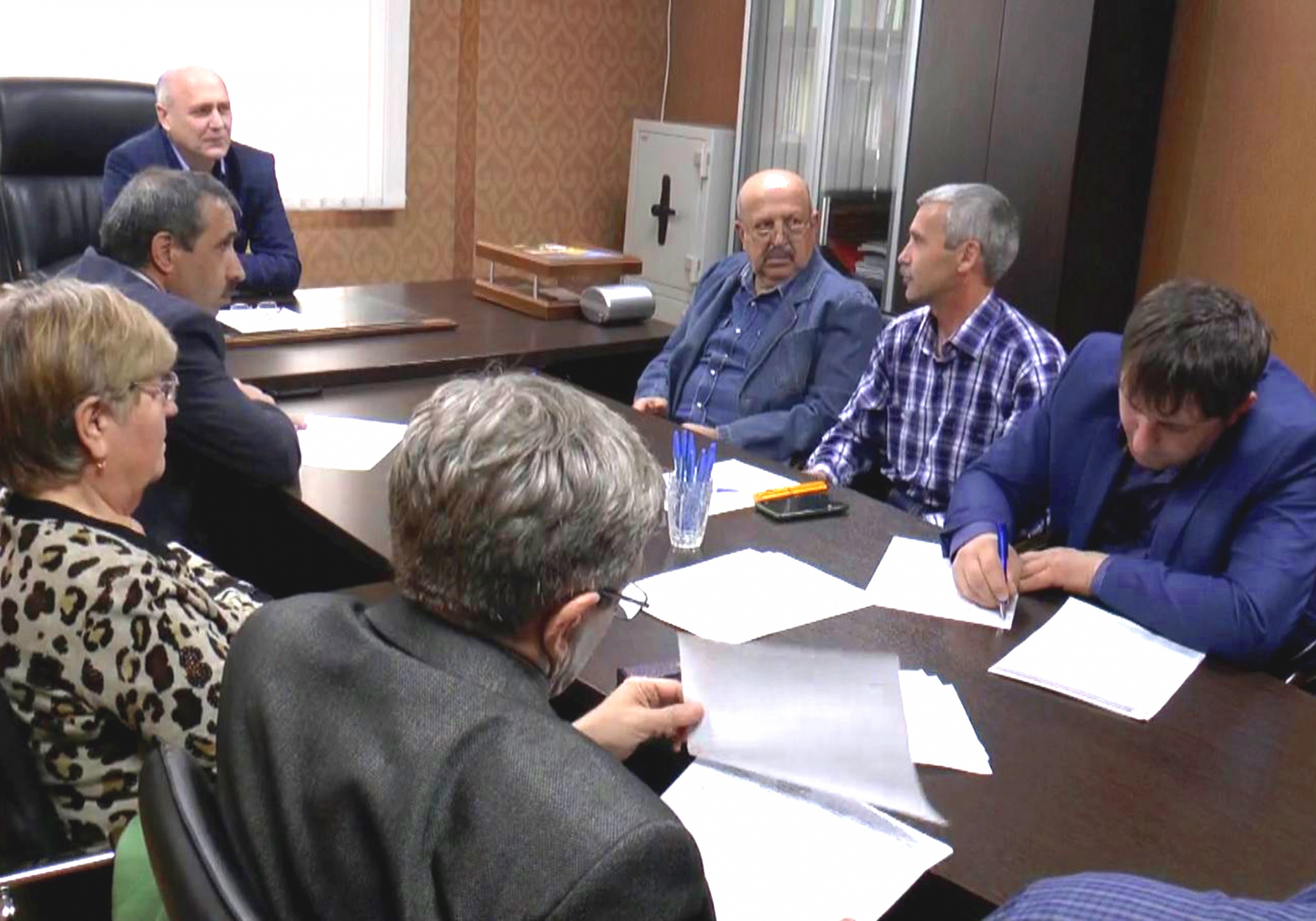 Совещание в Государственном заповеднике