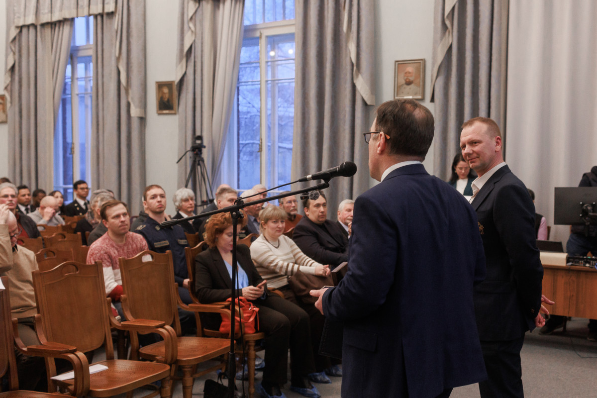 На церемонии награждения. Фото: Ольга Семенова