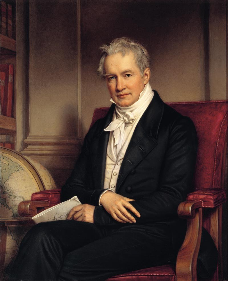 Александр фон Гумбольдт. Портрет работы Йозефа Карла Штилера, 1843 год. Фото с сайта wikipedia.org