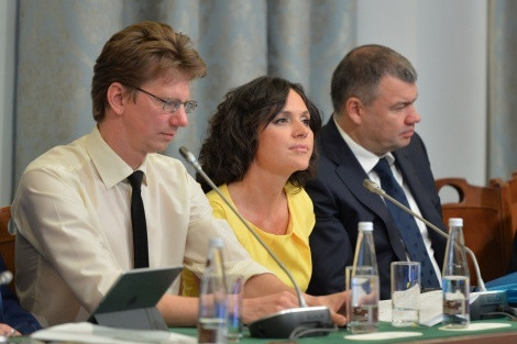 Anastasia Chernobrovina, advisor to the President of the Russian Geographical Society on information policy. Photo by the press service of the Society.