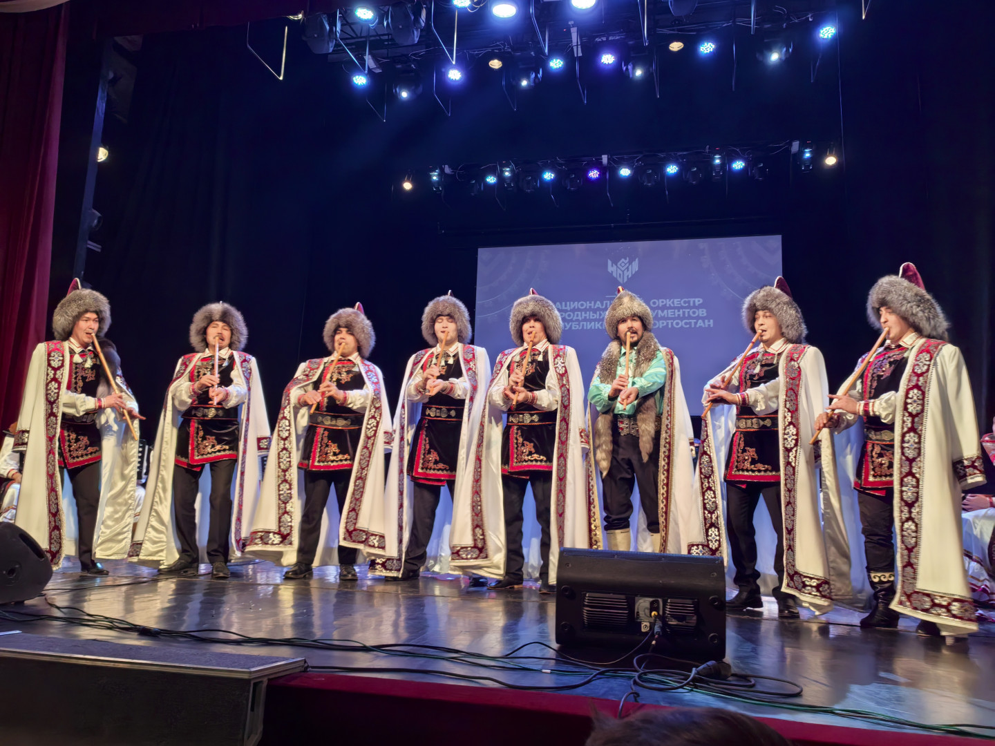 Выступление оркестра народных инструментов Республики Башкортостан. Фото: Олег Волынкин