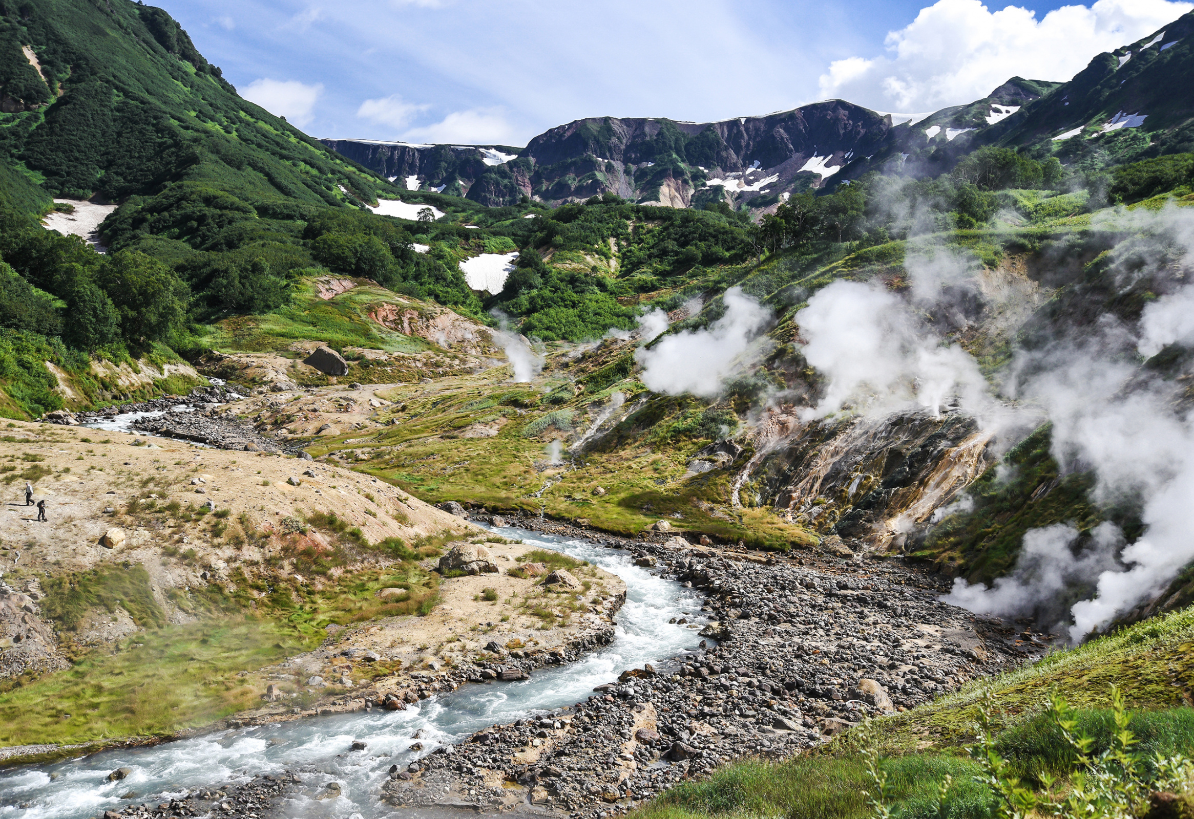 Долина гейзеров — горячая земля Камчатки. Фото: Ольга Логвинец, участница фотоконкурса РГО 