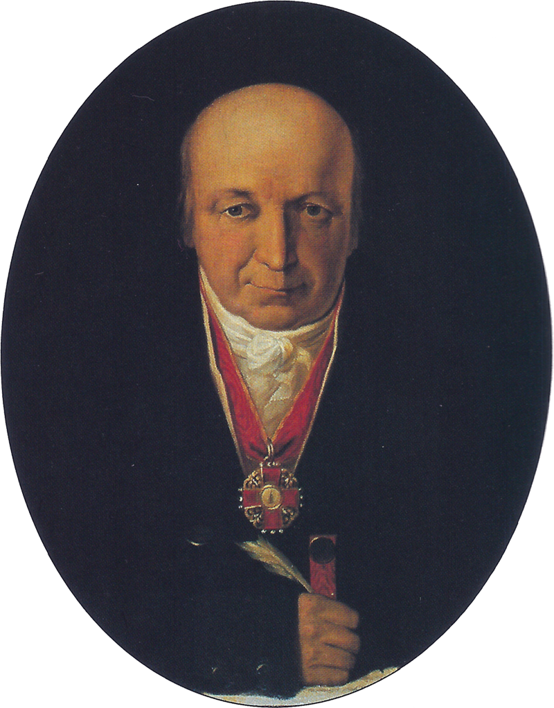 Портрет Баранова работы М. Тиханова (1818). Изображение: wikipedia.org