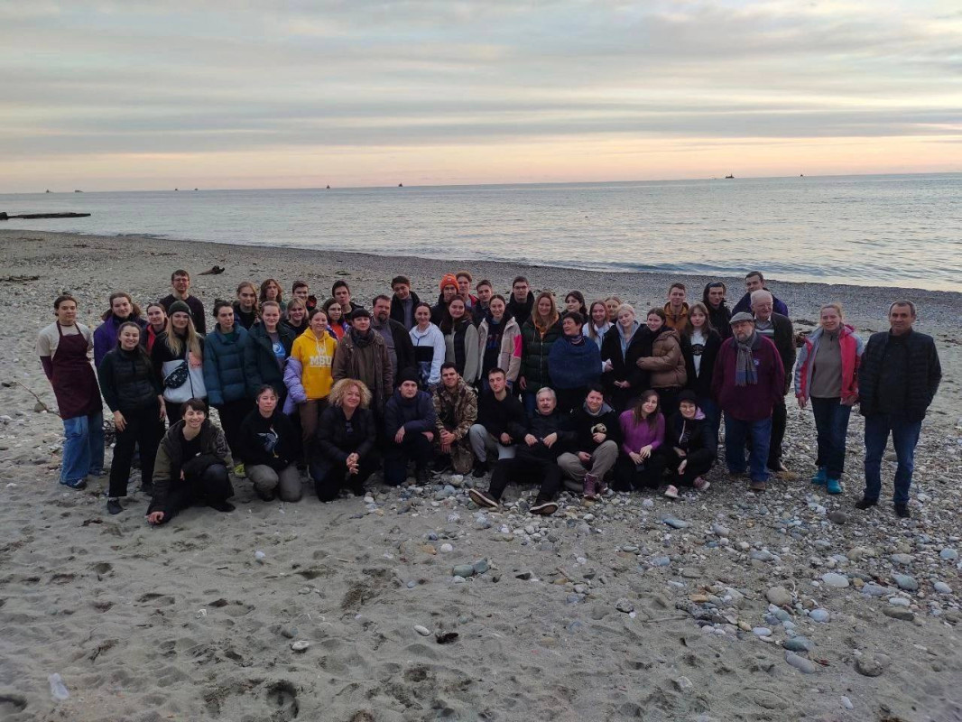 The participants of the expedition. Photo: Faculty of Geography of Lomonosov Moscow State University