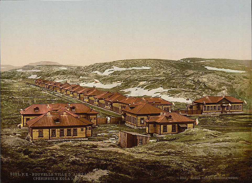 Александровск-на-Мурмане. Открытка начала ХХ века. Фото: wikipedia.org
