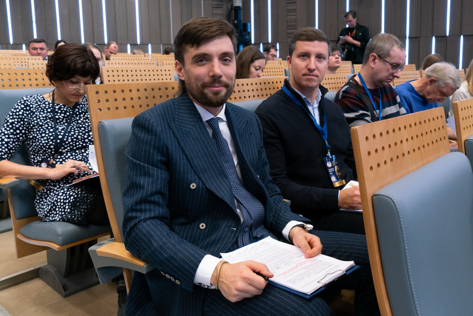 Географический диктант 2024 года. Фото: Анна Юргенсон / пресс-служба РГО