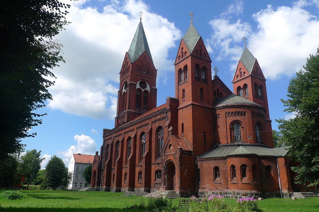 Протестантская кирха, сегодня — собор Архангела Михаила в Черняховске. Фото: wikipedia.org