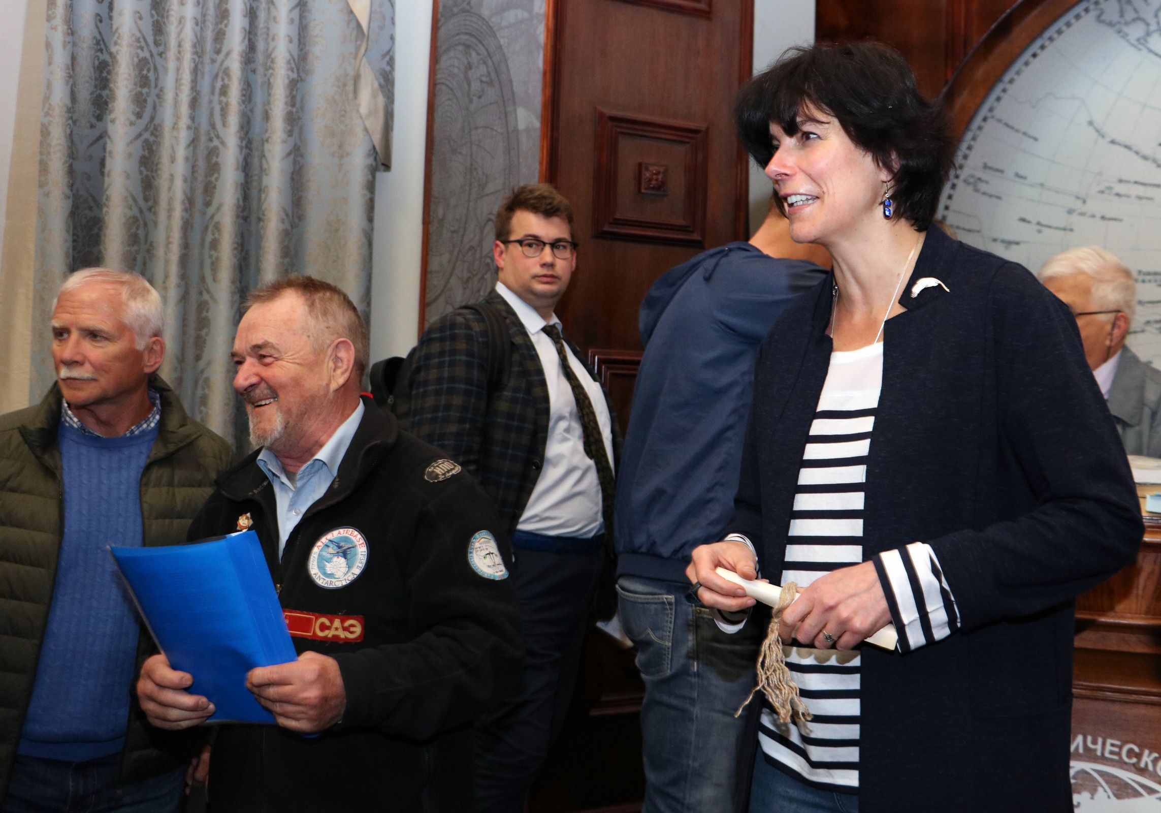 На заседании Полярной комиссии Санкт-Петербургского отделения РГО. Фото: Татьяна Николаева