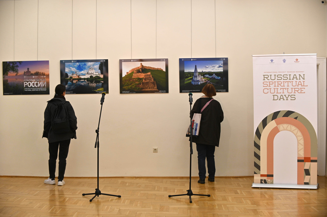 Выставка Русского географического общества. Фото: пресс-служба РГО