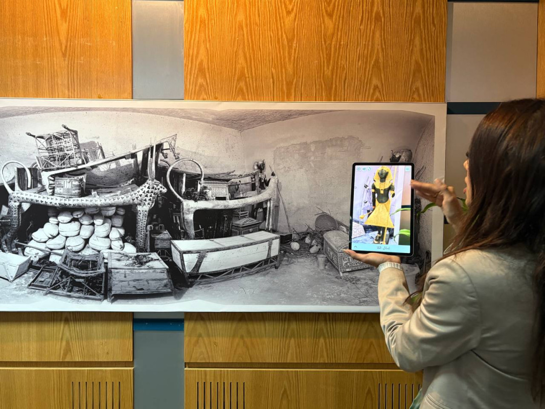 Augmented reality technology. Photo: Svetlana Vorobyova