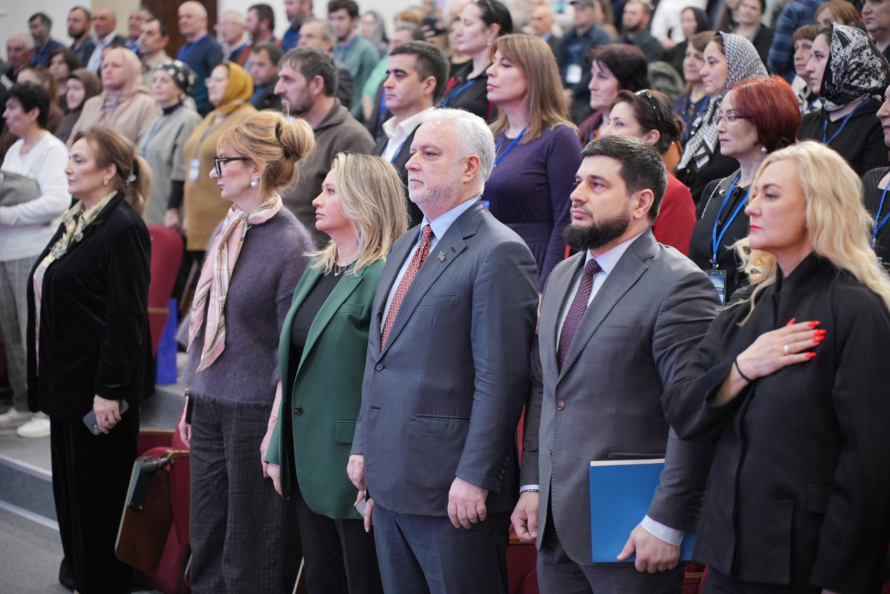 Участники слета. Фото: Дагестанское республиканское отделение РГО