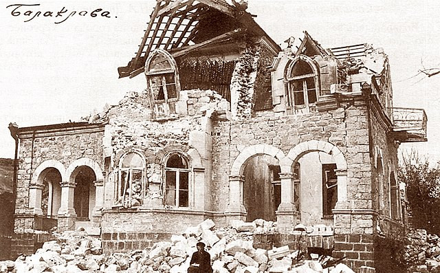 Последствия землетрясения в Балаклаве. Фото: https://commons.wikimedia.org