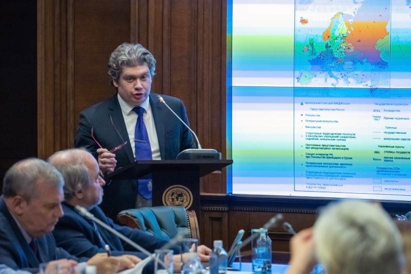 Игорь Окунев. Фото: Владимир Нескоромный/пресс-служба РГО