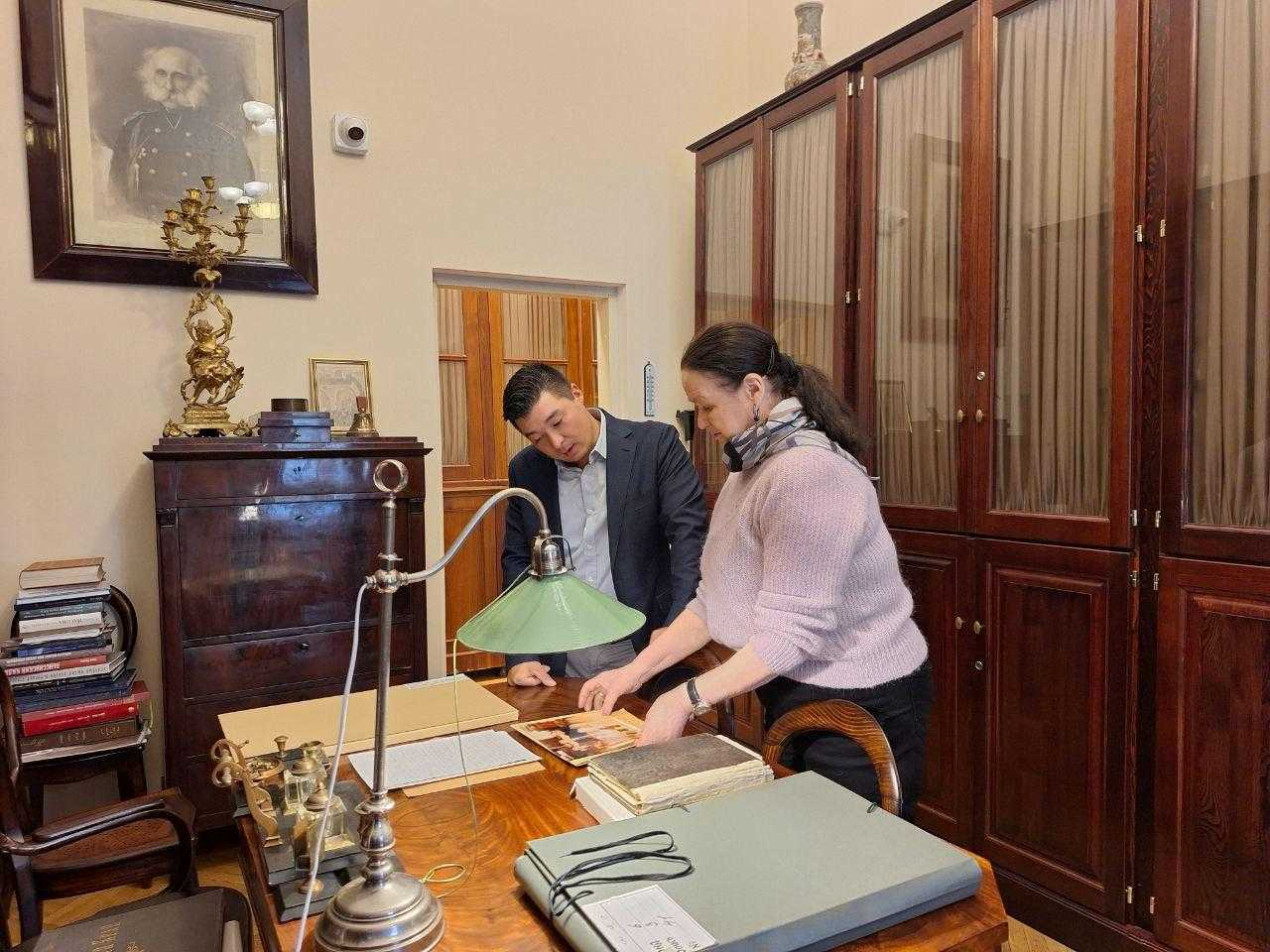 Визит Феликса Ли в Штаб-квартиру Русского географического общества в Санкт-Петербурге. Фото: пресс-служба РГО