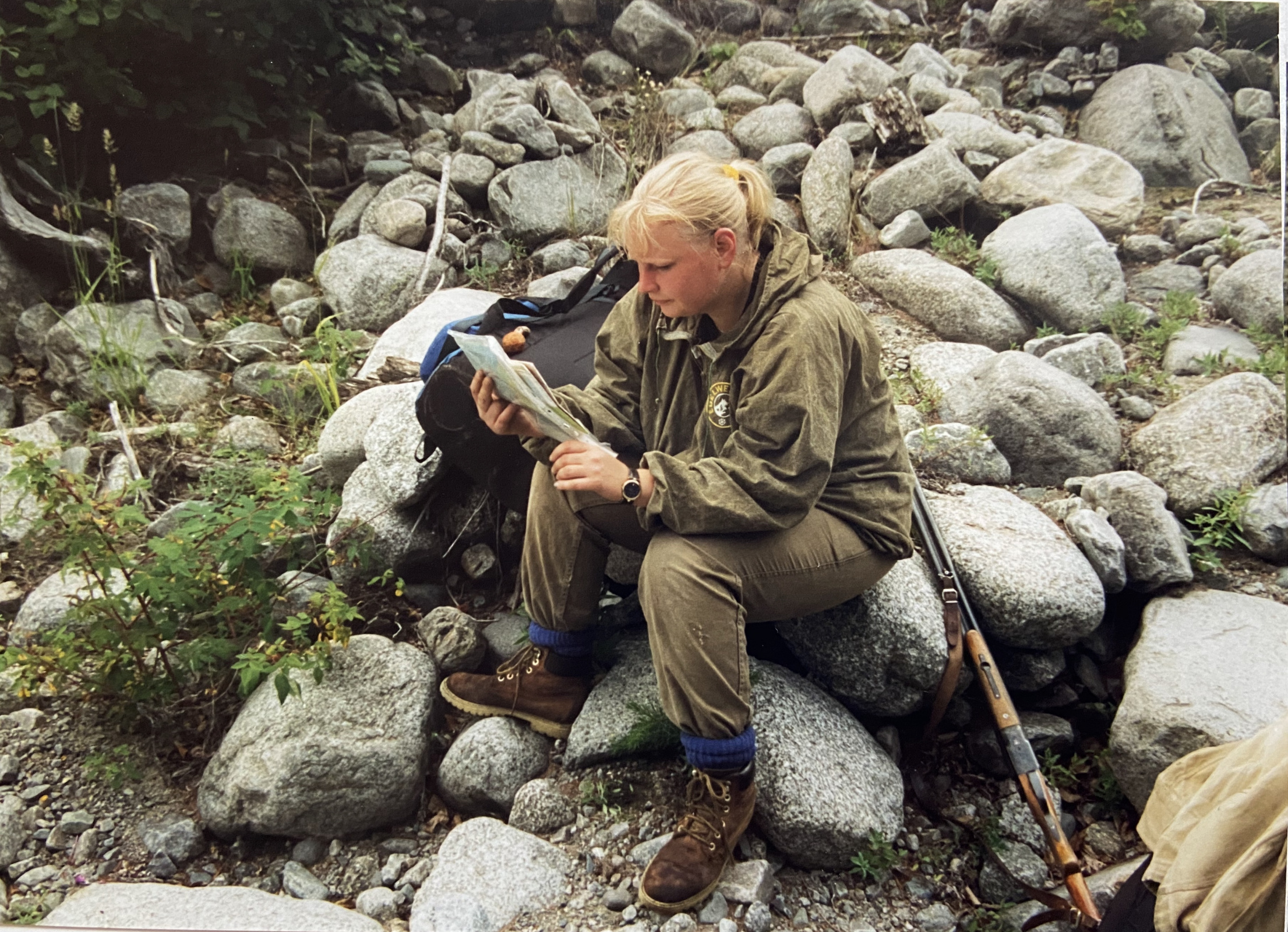 В маршруте на Байкале. 1998 год. Фото: Евгений Ковалёв