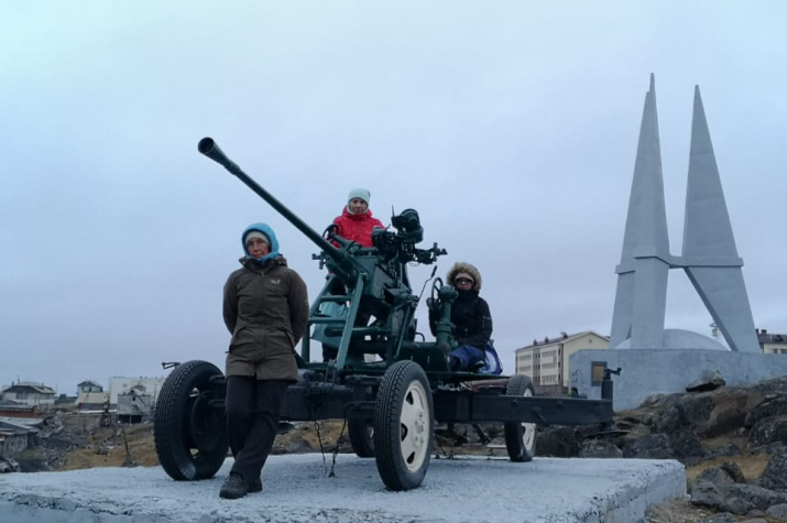 Победители олимпиады школьников в Диксоне. Фото: Норильское местное отделение РГО 