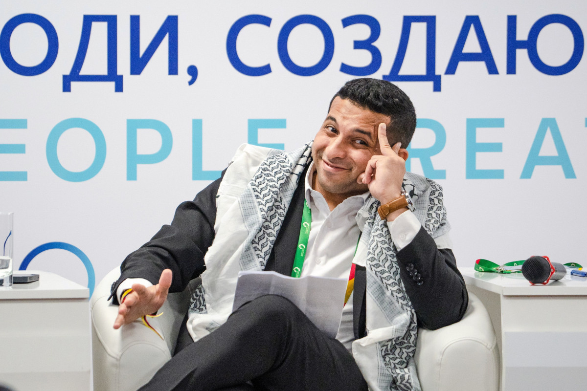 Mohamed Abumubarka, Assistant Secretary General of the Egyptian Health Council. Photo: Vladimir Neskoromny / RGS press service