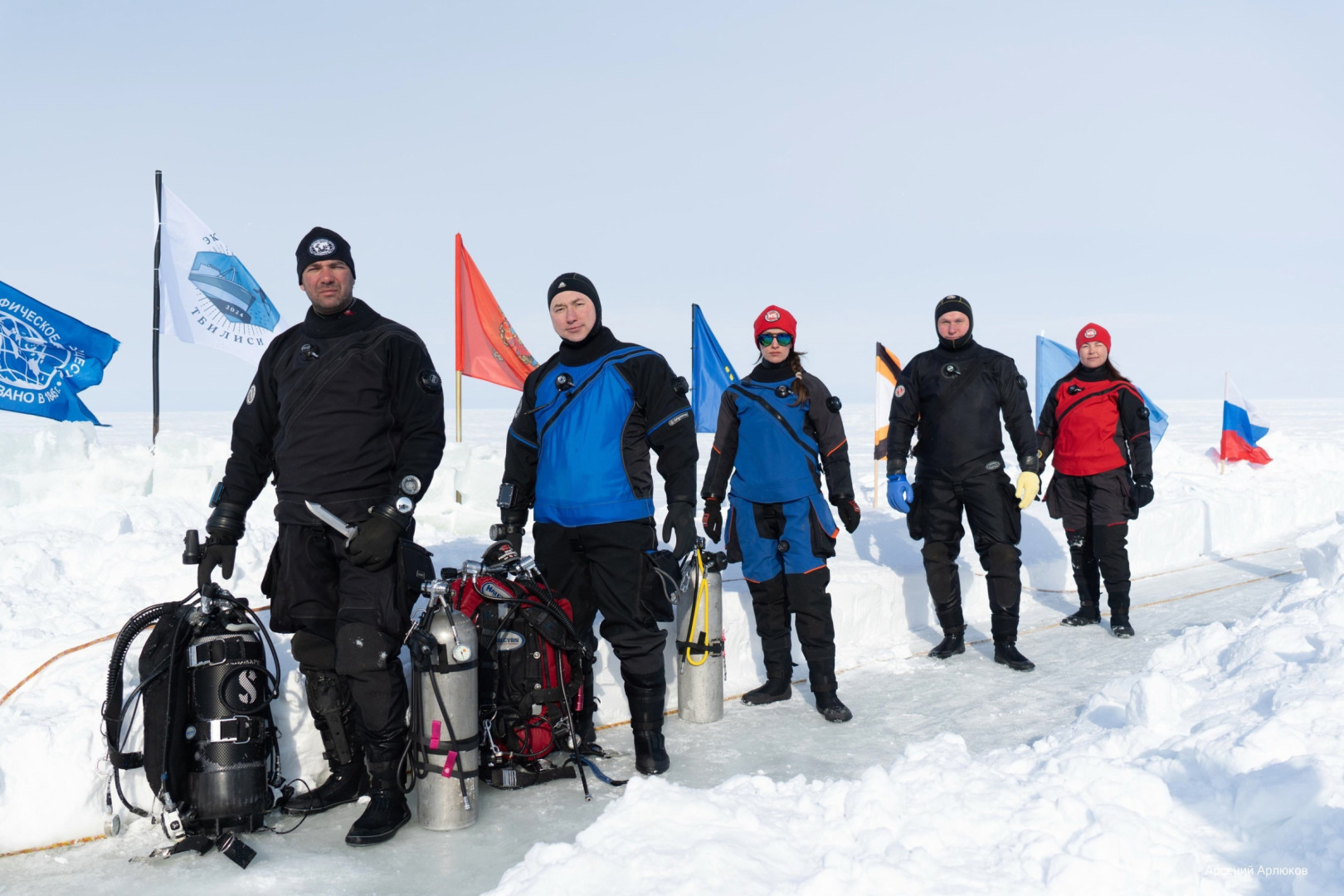 Members of the expedition. Photo: Norilsk Local Branch of the RGS