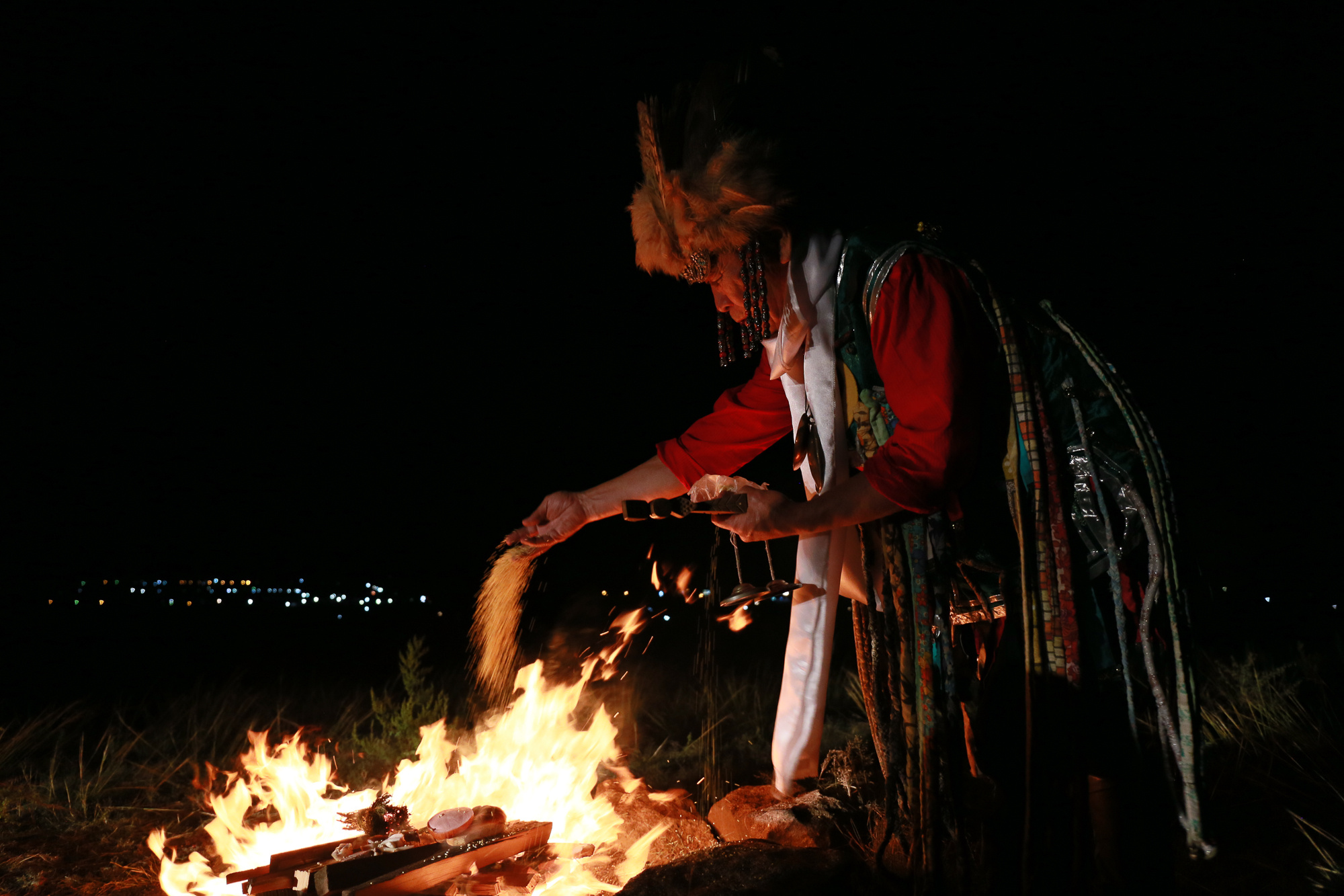 Шаманский ритуал. Фото: Наталья Майборода